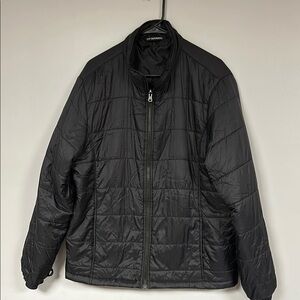 Port Authority Black Light Weight Puffer Jacket Women's Size XL